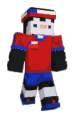 Portavoz Minecraft avatar full body