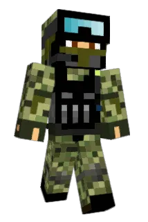Porter393 Minecraft avatar full body