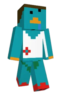 Pos1kOS Minecraft avatar full body