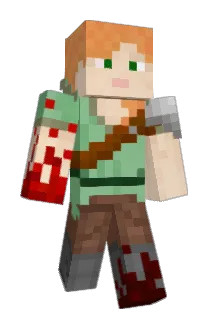 Poselag Minecraft avatar full body