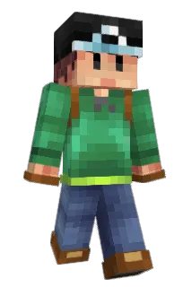 Positronn Minecraft avatar full body
