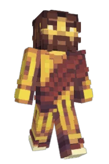 Posredstveno Minecraft avatar full body