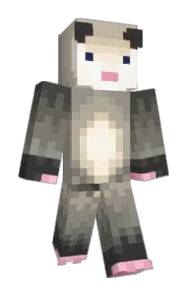 Possumlatte Minecraft avatar full body