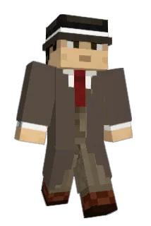 Possumologist Minecraft avatar full body