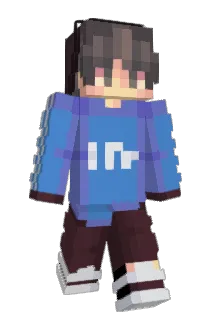 Postdanmark Minecraft avatar full body