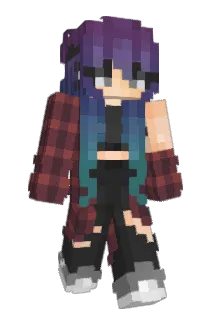 Potatovich Minecraft avatar full body