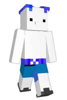 Poteuh Minecraft avatar full body