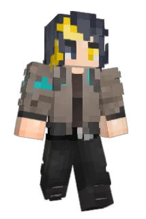 Potsapow Minecraft avatar full body