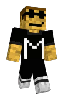 Poukinator Minecraft avatar full body