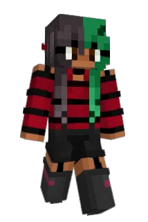 Poulpeton Minecraft avatar full body