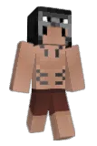 Pound Minecraft avatar full body