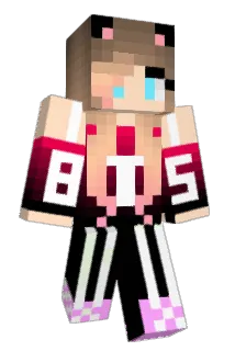 Poupoule6 Minecraft avatar full body