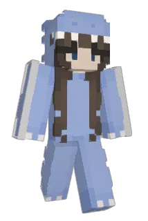 Pouvinha Minecraft avatar full body