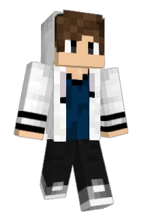 PowderDad Minecraft avatar full body