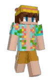 PowerGameDeus Minecraft avatar full body