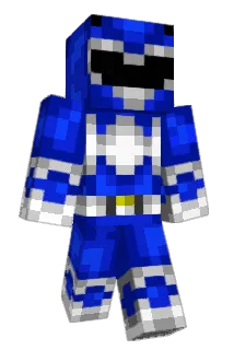 PowerRangerAzul Minecraft avatar full body