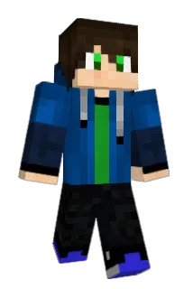 PowerSide Minecraft avatar full body