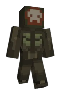 PowerSkeleton Minecraft avatar full body