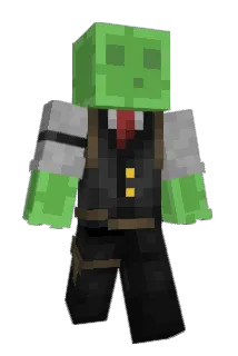 Powercon Minecraft avatar full body