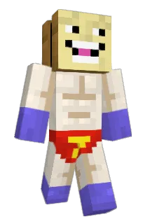 Powered_Toast Minecraft avatar full body