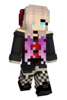 Powergirl55 Minecraft avatar full body