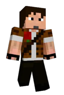 Poweruser Minecraft avatar full body