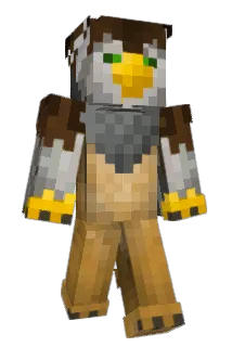 Powsi Minecraft avatar full body