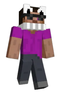 Practicstyle Minecraft avatar full body