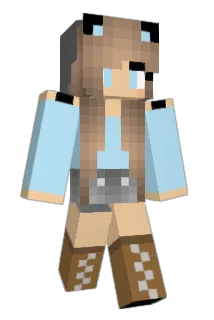 Pradahorse Minecraft avatar full body