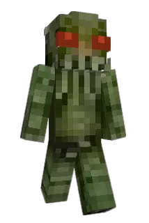 PraisinCthulhu Minecraft avatar full body