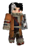 Prank3dd Minecraft avatar full body