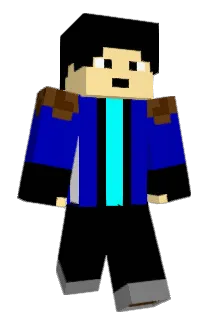 Pranksterblue Minecraft avatar full body
