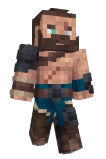 Praxel Minecraft avatar full body