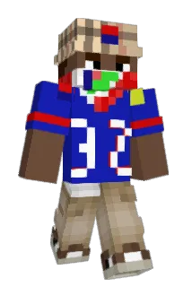 PrayForHaiti Minecraft avatar full body