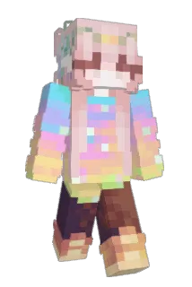 PrayFu Minecraft avatar full body