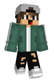 Praysen Minecraft avatar full body