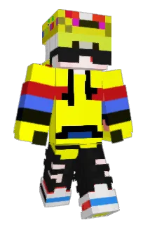 PrayzzyXD Minecraft avatar full body