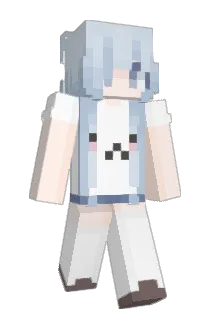Prep Minecraft avatar full body