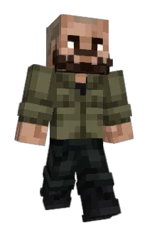 Prepping Minecraft avatar full body
