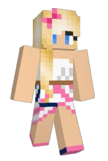 PreppyPrincess Minecraft avatar full body