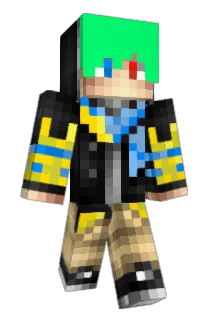 Pressblock Minecraft avatar full body