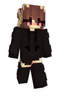 Prettified Minecraft avatar full body