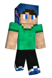 PrettyFlash Minecraft avatar full body