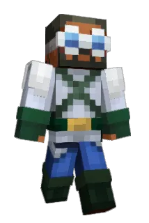 Pretzelbombe Minecraft avatar full body