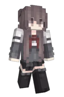 Prevently Minecraft avatar full body