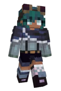 Primocat Minecraft avatar full body