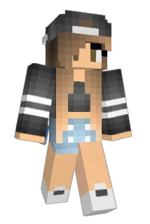 Princess1 Minecraft avatar full body