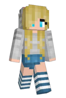PrincessBlues Minecraft avatar full body
