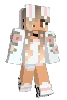 PrincessBunniie Minecraft avatar full body