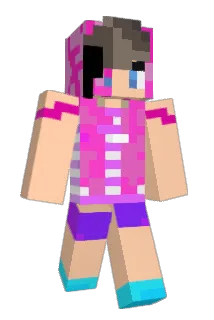 PrincessDack Minecraft avatar full body